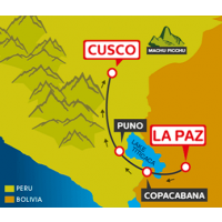 Tourist Bus La Paz to Copacabana to Puno to Cusco (Bolivia Hop)
