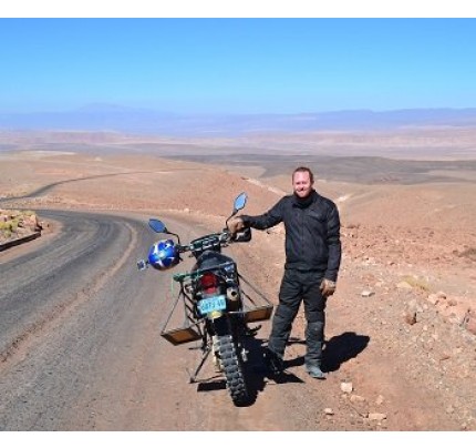 Toconao & Atacama Salt Flats Motorcycle Tour Half Day - San Pedro de Atacama