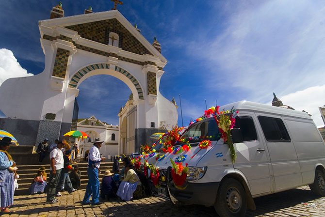 Copacabana Church Blessing Ceremony Bolivia