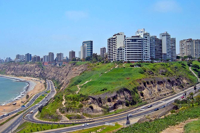 Miraflores District Lima Peru