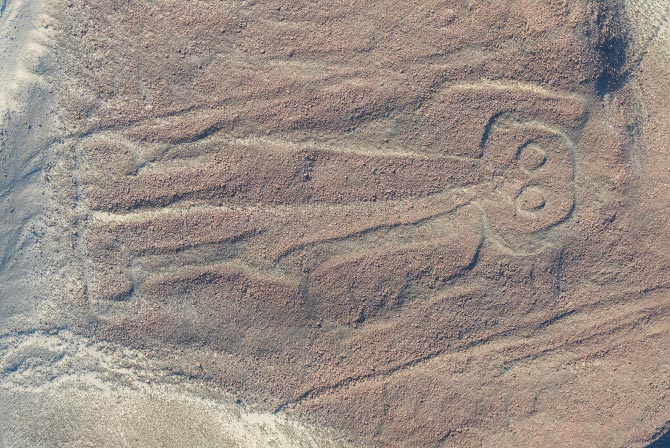 Human Nazca Lines